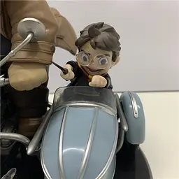 Діорама Q-Fig Max Гаррі і Хагрід на чарівному мотоциклі Harry Potter And Rubeus Hagrid 16.0 см НР 05.42 - мініатюра 6