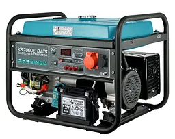 Генератор бензиновий Konner&Sohnen 5/5.5 кВт KS 7000E-3 ATS - мініатюра 3