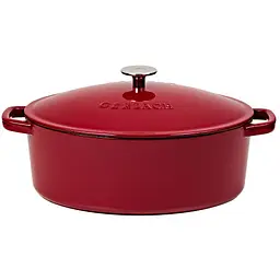 Жарівня чавунна Gerlach 5,5 л Natur Iron бордова kuh0013324