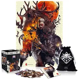 Пазл класичний GoodLoot Witcher: Monsters puzzles 1000 елементів (5908305231936) - мініатюра 2