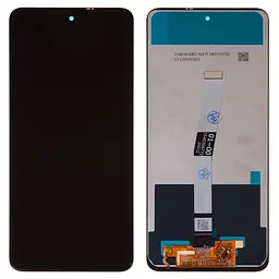Дисплей для Xiaomi Redmi Note 9 Pro, Redmi Note 9S, чорний, з широким ободком, без рамки, , M2003J6B2G, M2003J6A1G