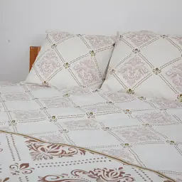Постільна білизна ТЕП Happy Sleep Duo Glorius ранфорс двоспальна біла - мініатюра 4
