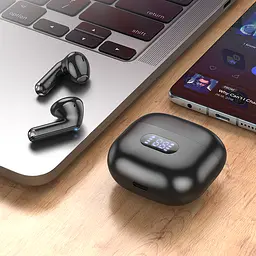 Навушники Borofone BW53 Elegant true wireless BT headset Black - мініатюра 4