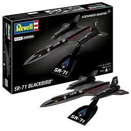 Збірна модель-копія Revell Літак Lockheed SR-71 Blackbird 1:110 (RVL-03652)
