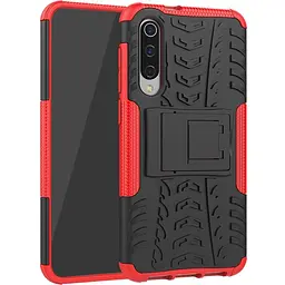 Чохол-накладка Toto Dazzle Kickstand 2 in 1 Case Xiaomi Mi 9 SE Red - мініатюра 2