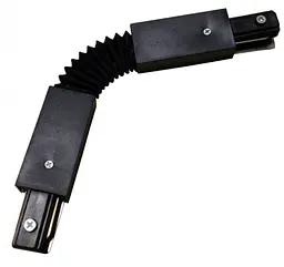 Коннектор гнучкий Feron LD1122 чорний (40274)