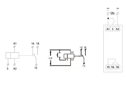 Реле часу багатофункціональне NTE9‑M1 AC/DC 12‑240V АСКО‑УКРЕМ (A0010240005) - мініатюра 5