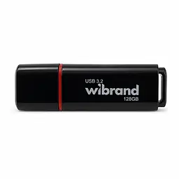 Флеш-накопичувач Wibrand USB 3.2 Gen1 Scarab 128GB Black (WI3.2/SC128P11B)