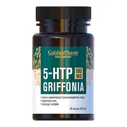 Амінокислота Golden Pharm 5-HTP, 60 вегакапсул