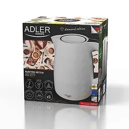 Електрочайник Adler AD 1277 white - мініатюра 7