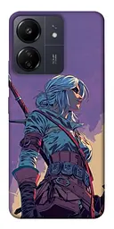 TPU чохол Demsky The witcher ciri для Xiaomi Redmi 13C