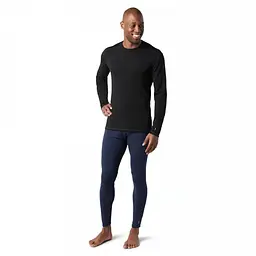 Кофта чоловіча Smartwool Men's Merino 250 Baselayer Crew Boxed L Темно-сірий - мініатюра 2