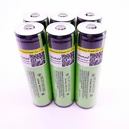 Акумулятор LiitoKala 18650 Li-Ion Lii-34B Високоємнісний із захистом 3400 mAh 3.7V 6А Зелений Protection Circuit Board - мініатюра 3