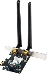 Адаптер Asus PCE-BE6500 WiFi 7 + Bluetooth 5.4 до 2882 Mbps 2 зовнішні антени - мініатюра 4