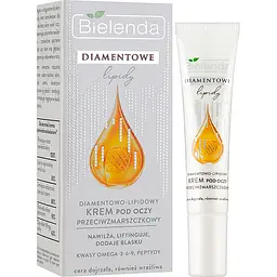 Крем для шкіри навколо очей Bielenda Diamond Lipids Eye Cream проти зморшок 15 мл - мініатюра 2