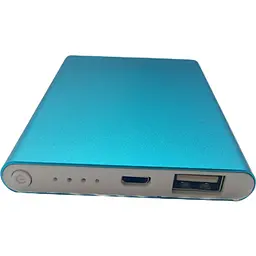 УМБ Power Bank Pineng 9800mAh повербанк зовнішній акумулятор Blue (11246) - мініатюра 2