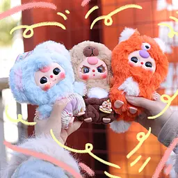 Колекційна м'яка іграшка з кільцем Pop Top Baby Three Милі крихітки (CRP2604) - мініатюра 9