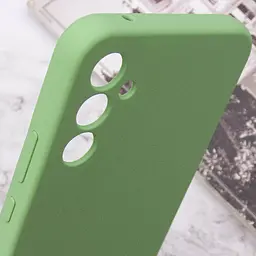 Чохол Silicone Cover Lakshmi Full Camera (AAA) для Samsung Galaxy S24+ М'ятний / Mint - мініатюра 6