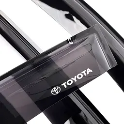 Дефлектори вікон вітровики Toyota Corolla 2012-2019 Voron Glass - мініатюра 5