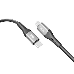Кабель для зарядки USB Ridea RC-US42 UltraStrong Type-C to Lightning 30W 10V/3A 1.2 м Черный - миниатюра 5