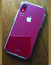Протиударний чохол Gear4 Piccadilly D3O для iPhone XR Back Прозорий (IC9PICBLK) - мініатюра 3