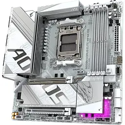 Материнська плата AORUS B850M Elite WIFI 6E Ice [139975] - мініатюра 4