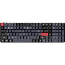 Клавіатура Keychron K17 PRO Gateron MX 2.0 Red White Led QMK Wireless/Bluetooth/USB-А UA Black (K17P-A1-UA) - мініатюра 2