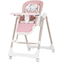Стільчик-шезлонг для годування 2 в 1 Kidilo Baby Chair Z901 pink (11-3)