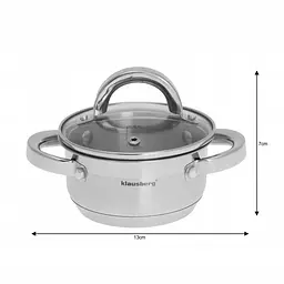 Каструля Klausberg KB-7120 12см 0.5л - мініатюра 5