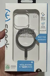 Оригінальний прозорий чохол для Iphone 15 Pro Speck Presidio Clear Case MagSafe протиударний 150559-3240 - мініатюра 2