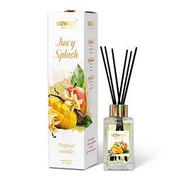 Аромадифузор з паличками Nowax Juicy Splash - Tropical Vanilla 90мл(NX00178)