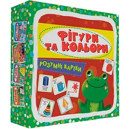 Розумні картки Кристал Бук Фігури та кольори 30 шт. (F00025236) - мініатюра 2