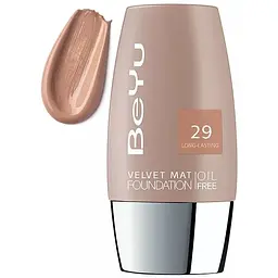 Тональний крем BeYu Velvet з матуючим ефектом відтінок 29 (Light Khaki) 30 мл - мініатюра 2