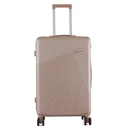Валіза середня Semi Line T5758-3 ABS-пластик 24 дюйми 66 л Rose - мініатюра 1