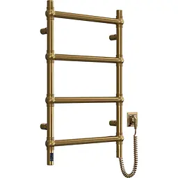Електрична рушникосушка Navin Retro 500x800 Sensor права, бронза 12-228153-3680, Бронза, Праве, Електронний