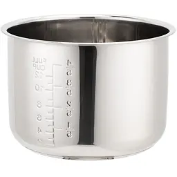 Сталева чаша на мультиварку Moulinex CE503132, CE502832, CE500E32, CE501132, CE501134, 5 л., H=140 мм