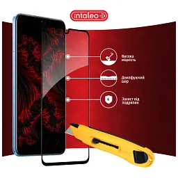 Скло захисне Intaleo Full Glue Infinix Note 12 Pro Black (1283126546648) - мініатюра 5