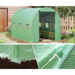 Теплиця садова - парник Holla Garden 300х200х200 см - мініатюра 7