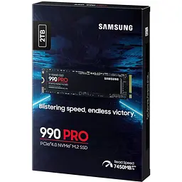 Накопичувач SSD M.2 2280 2TB 990 PRO Samsung (MZ-V9P2T0BW) - мініатюра 7