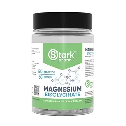 Магній біс-гліцинат Magnesium Bis-Glycinate - 120 tabs