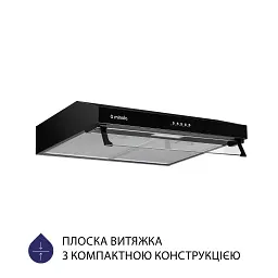 Витяжка плоска Minola HPL 514 BL - мініатюра 2