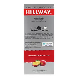 Напій чайний з манго Exclusive Hillway к/у 25х1.5 г (659392) - мініатюра 4