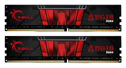 Оперативна пам'ять G.Skill 32GB (2x16GB) DDR4 3000MHz Aegis Black (F4-3000C16D-32GISB)