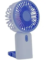 Портативний міні-вентилятор Multi Fan RL-07 акумуляторний USB Фіолетовий - мініатюра 3