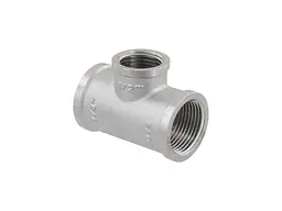 Трійник RAFTEC 3/4"Вх1/2"В-3/4"В латунь, ВВВ, DN20х15х20, нікель, TVVV020102 - мініатюра 4