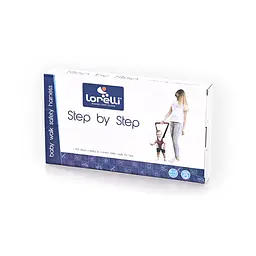 Дитячі віжки - ходунки для перших кроків з ручкою Step by Step Lorelli Рожевий - мініатюра 2