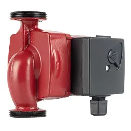 Насос циркуляційний 75Вт Hmax 4м Qmax 45л/хв Ø1½" 130мм бордо + гайки Ø1" WETRON (774213) - мініатюра 5