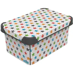 Коробка Qutu Style Box Colored stars, 5 л (TYLE BOX с/к COLORED STARS 5л.)