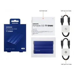 Накопичувач SSD USB 3.2 2TB T7 Shield Samsung (MU-PE2T0R/EU) - мініатюра 4