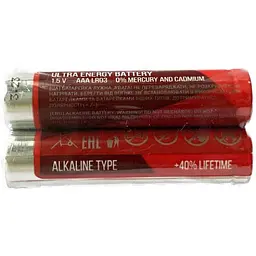 Батарейка NEOMAX LR03 2шт AAA лужна Alkaline у плівці
